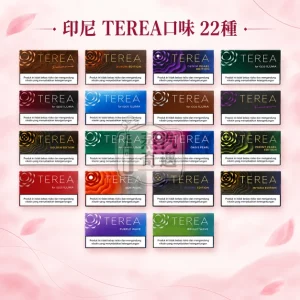 印尼TEREA口味22種（整條裝）IQOS ILUMA主機專用 印尼原裝進口[加熱菸上市7 11口味]台灣現貨